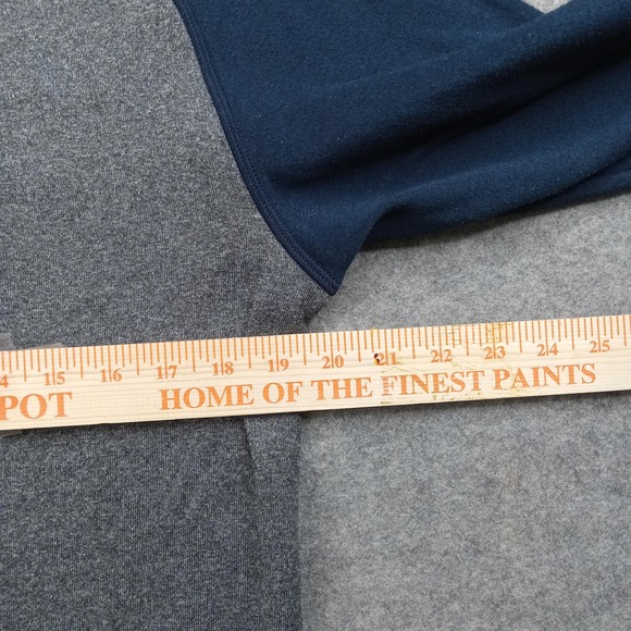 Chicago Fire Soccer Club Sweatshirt Mens Medium Gray Navy MLS Soccer Adidas - Picture 7 of 8